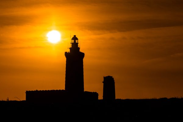 Coucher de soleil au phare du Cap Fréhel